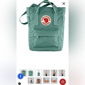 NWT fjallraven KÅNKEN TOTEPACK MINI